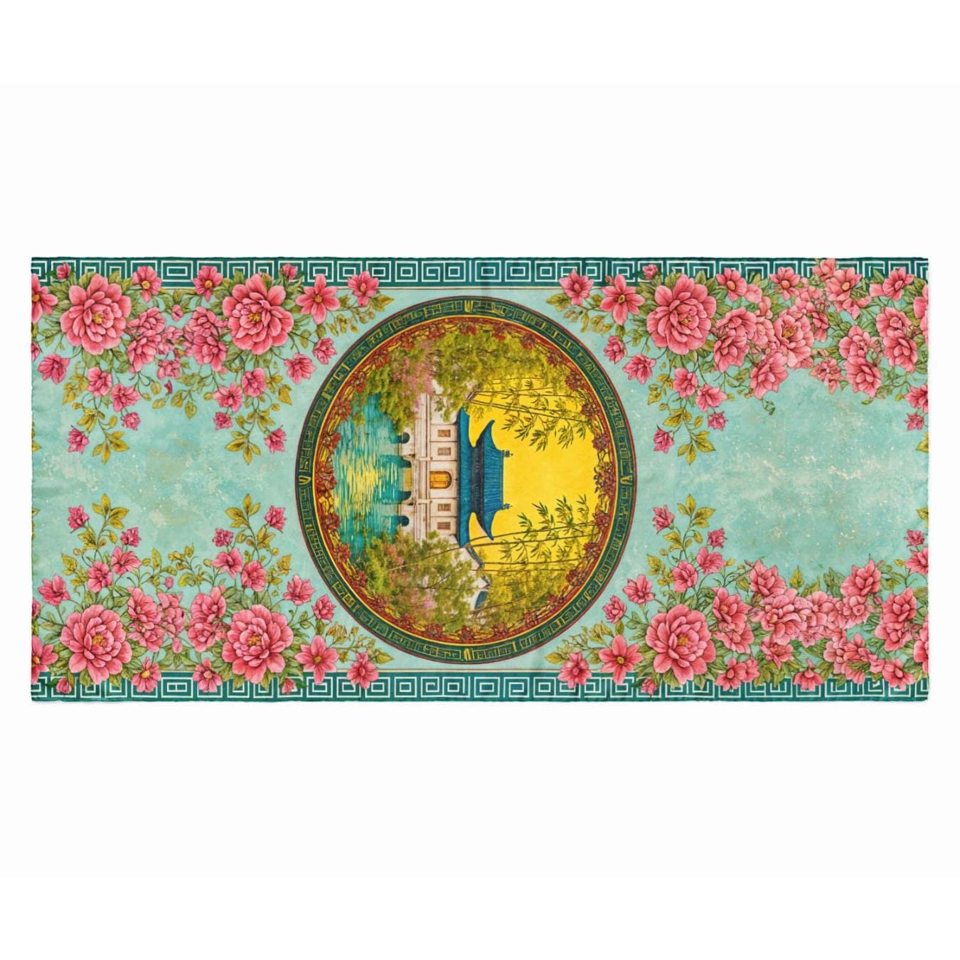 BLOOM SANCTUARY SILK LONG LADIES SCARF