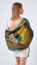 BLOOM SANCTUARY SILK LONG LADIES SCARF
