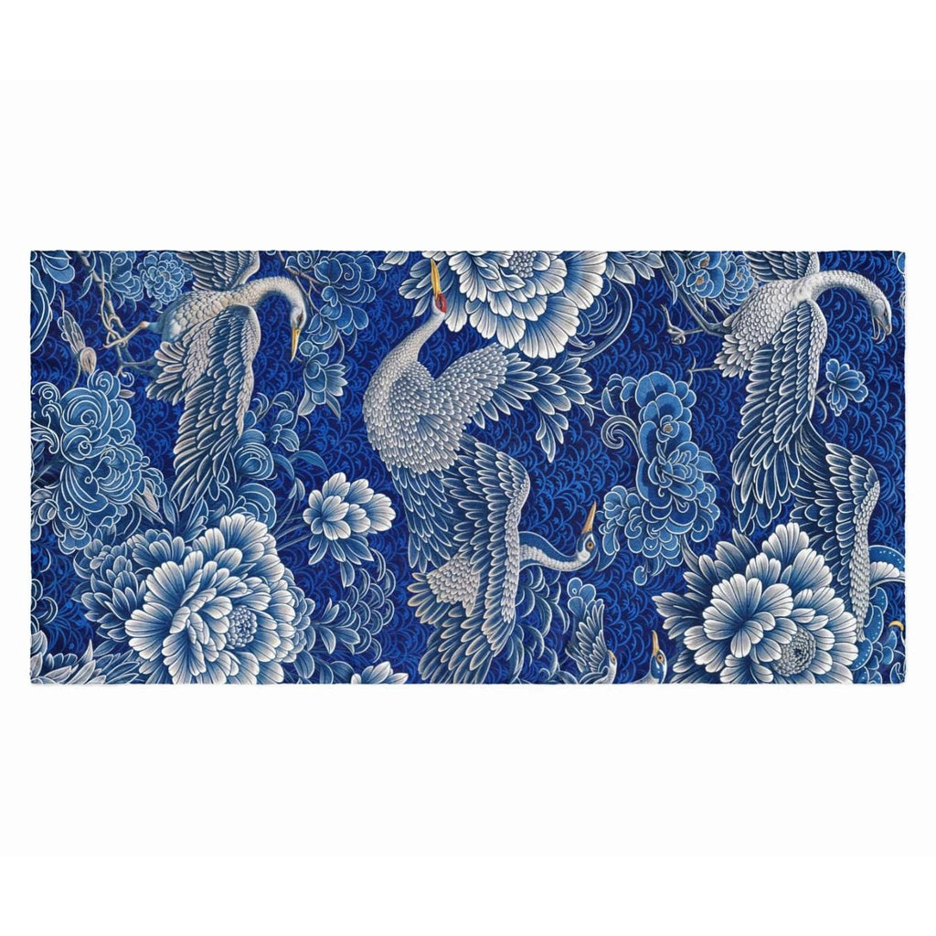 ALEXANDER CHINOISERIES SILK LONG LADIES SCARF