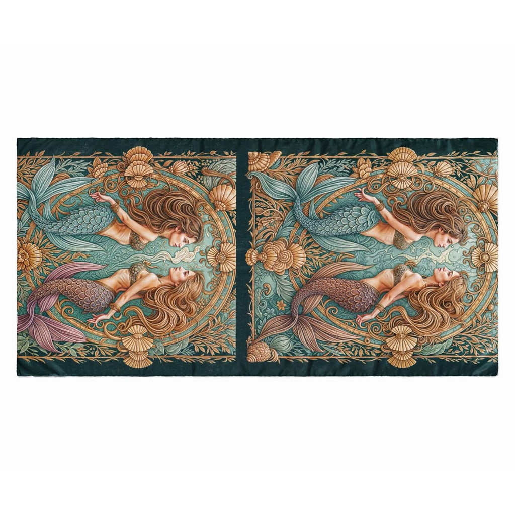 ART NOUVEAU SILK LONG LADIES SCARF