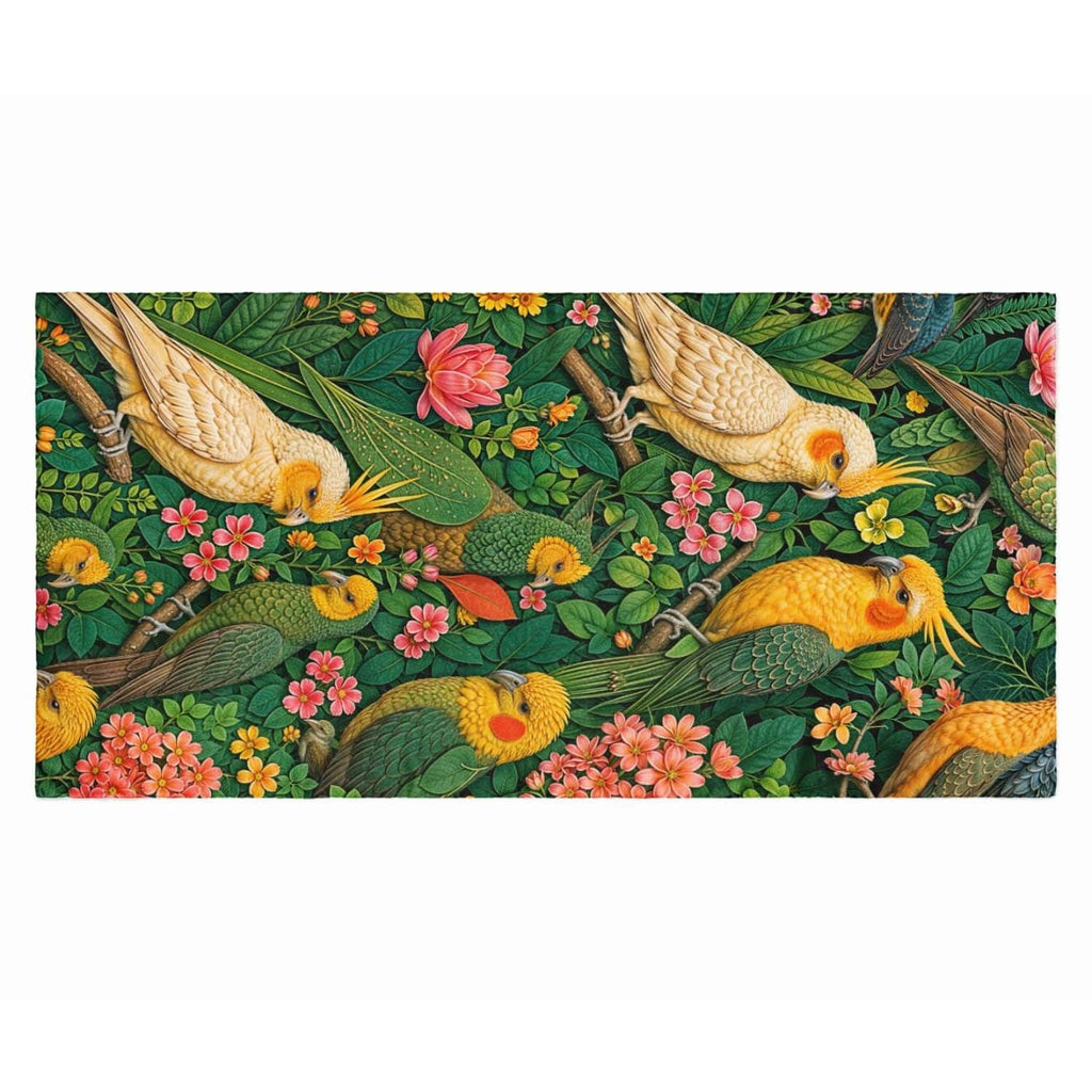 AVIAN PARADISE SILK LONG LADIES SCARF
