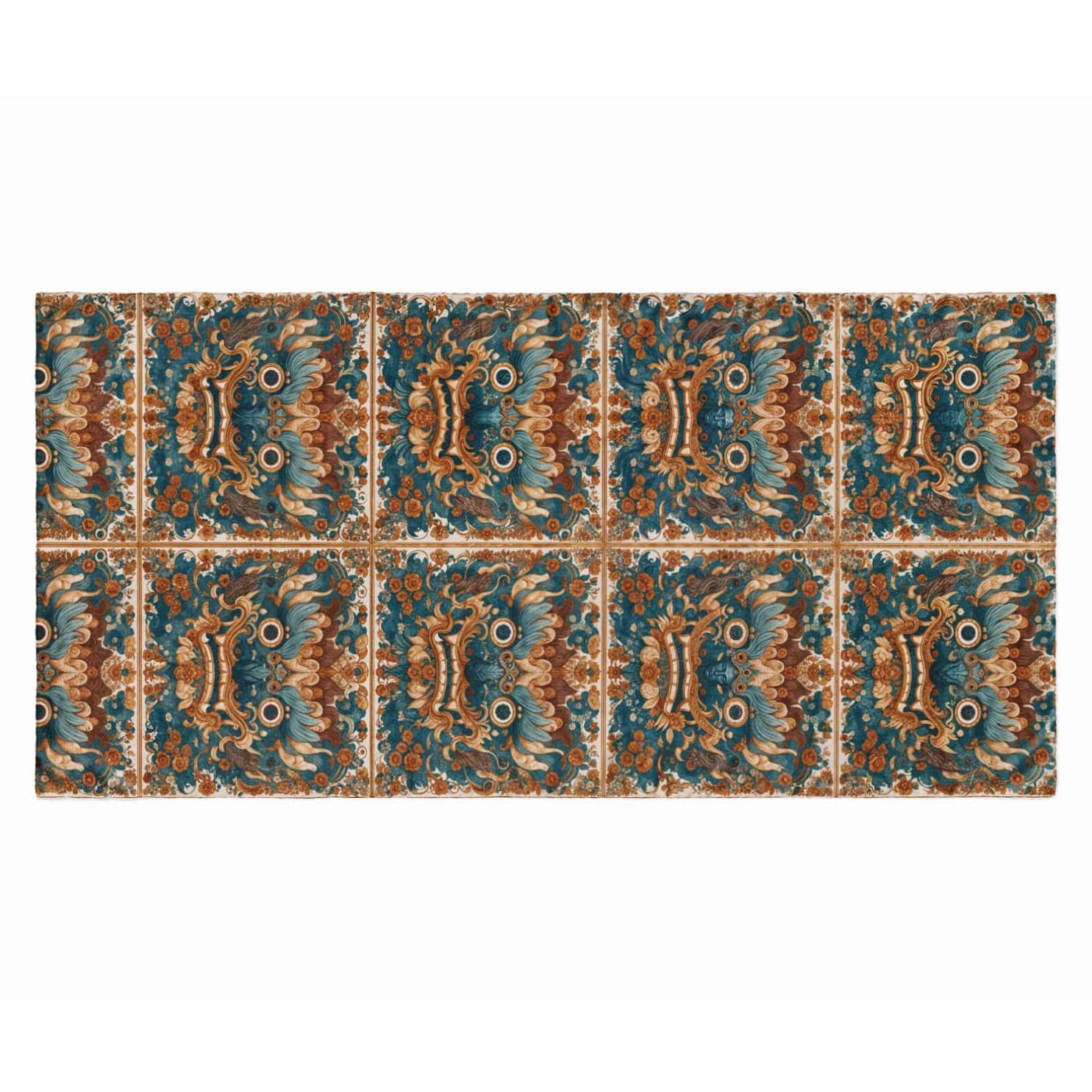 REGAL CELESTIAL DRAGON SILK LONG LADIES SCARF