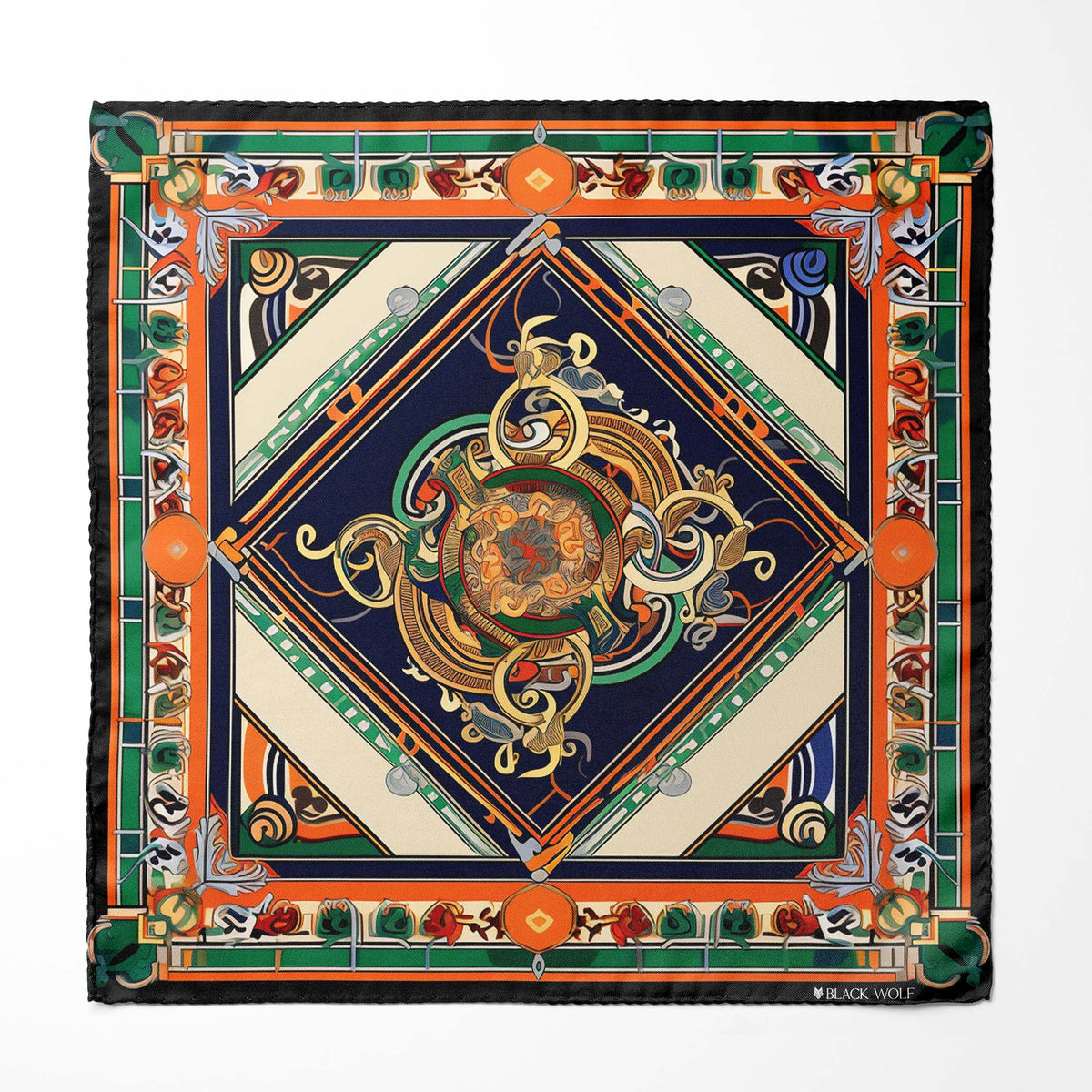 VECTOR ELEGANT SQUARE VECTOR  SILK POCKET SQUARES