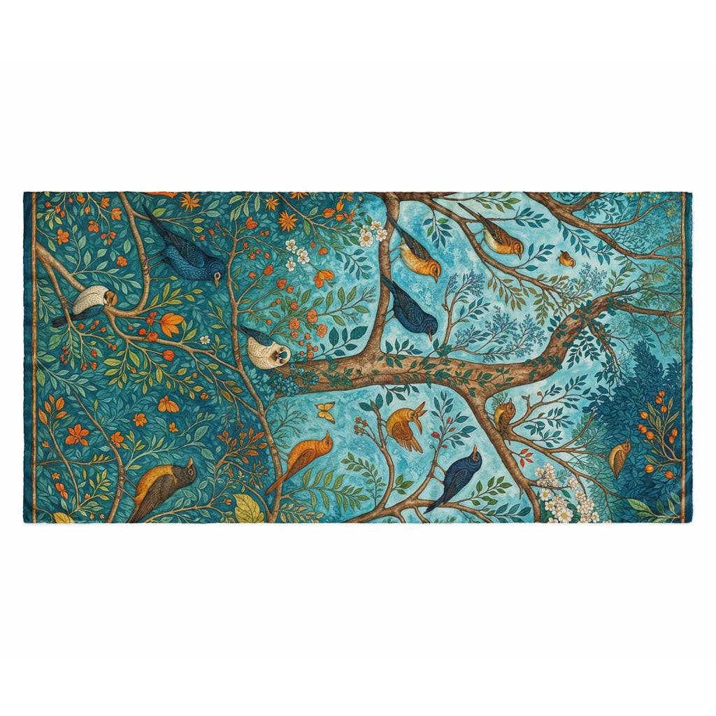 JESSIE ZHAO SILK LONG LADIES SCARF