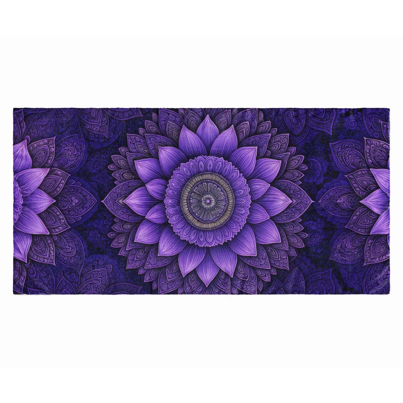 ELEGANT LAVENDER SILK LONG LADIES SCARF