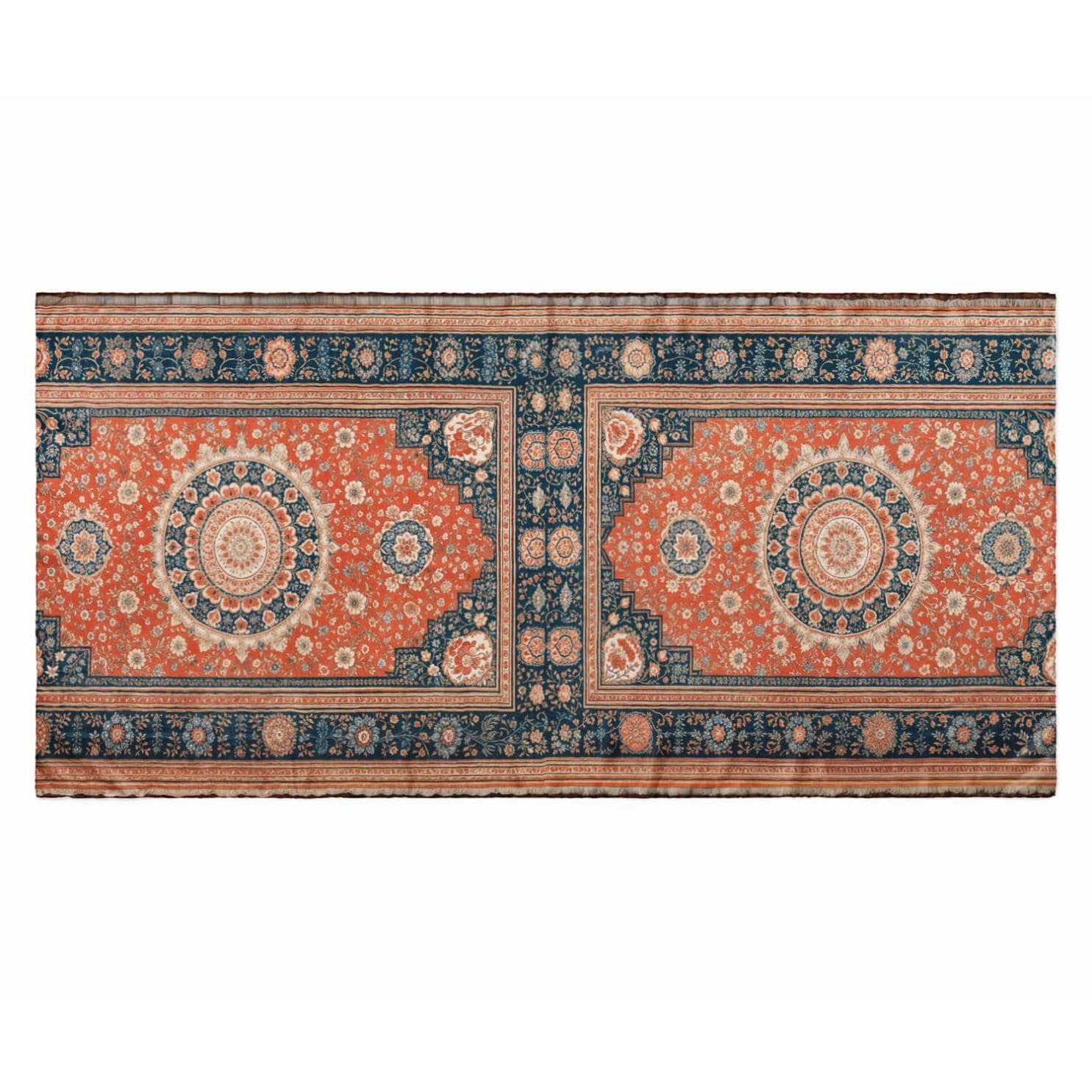 ROYAL PERSIAN SILK LONG LADIES SCARF