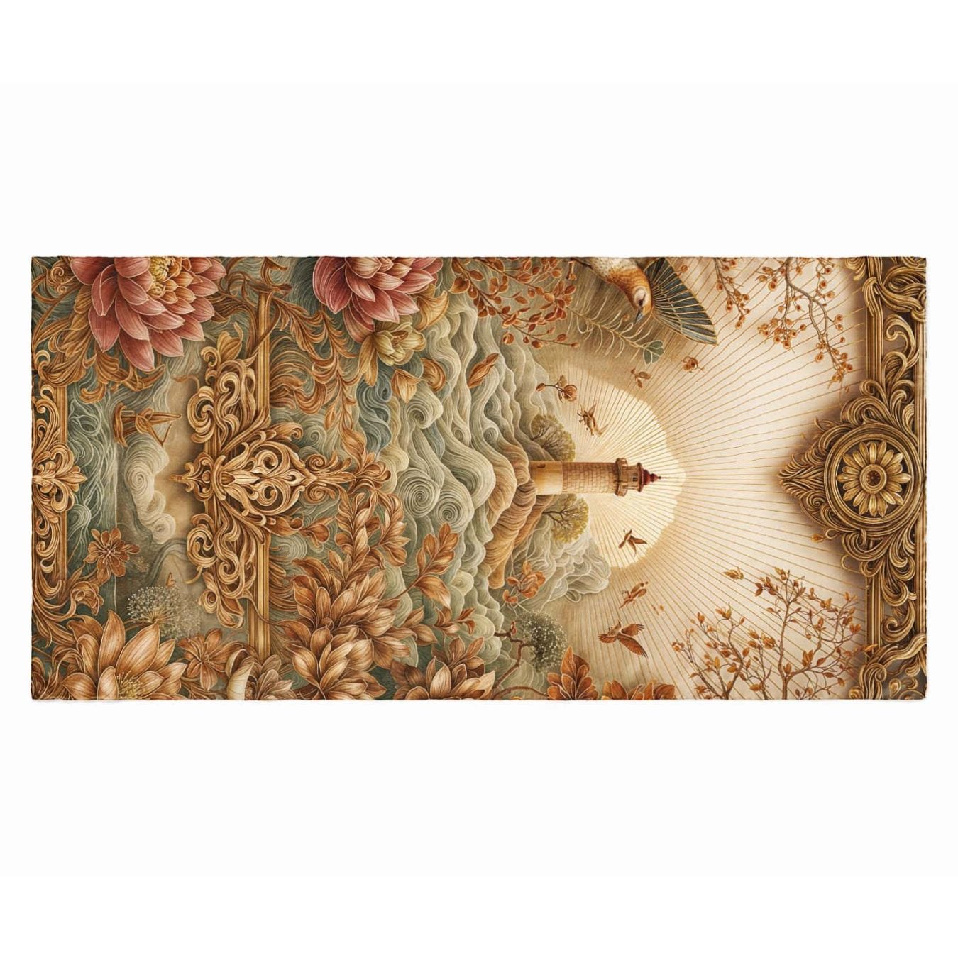 EXQUISITE CIRCULAR SILK LONG LADIES SCARF