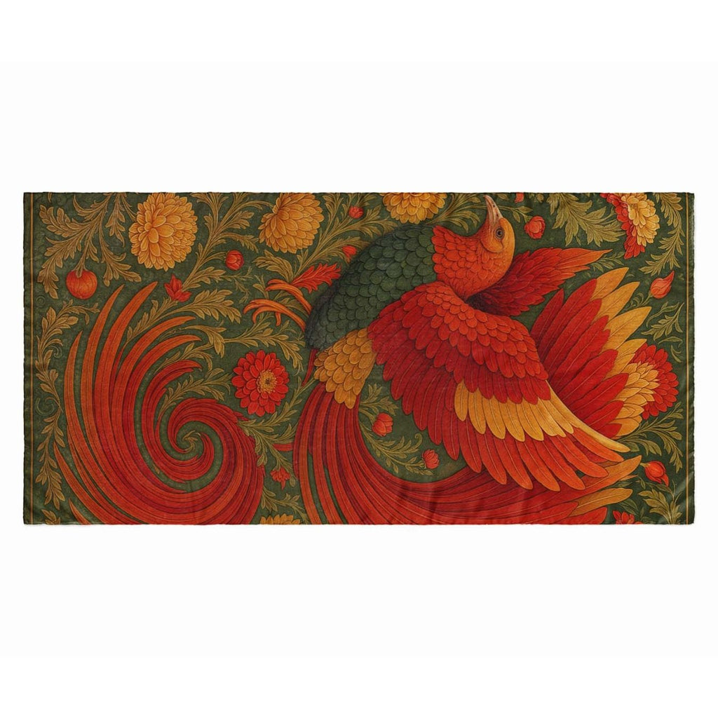 FIREBIRD SILK LONG LADIES SCARF