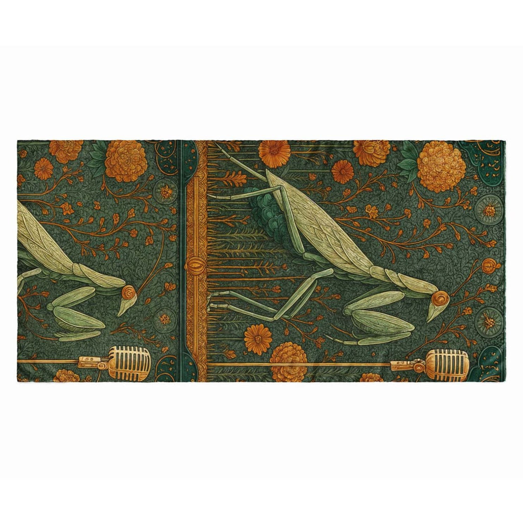 THE MANTIS SERENADE SILK LONG LADIES SCARF