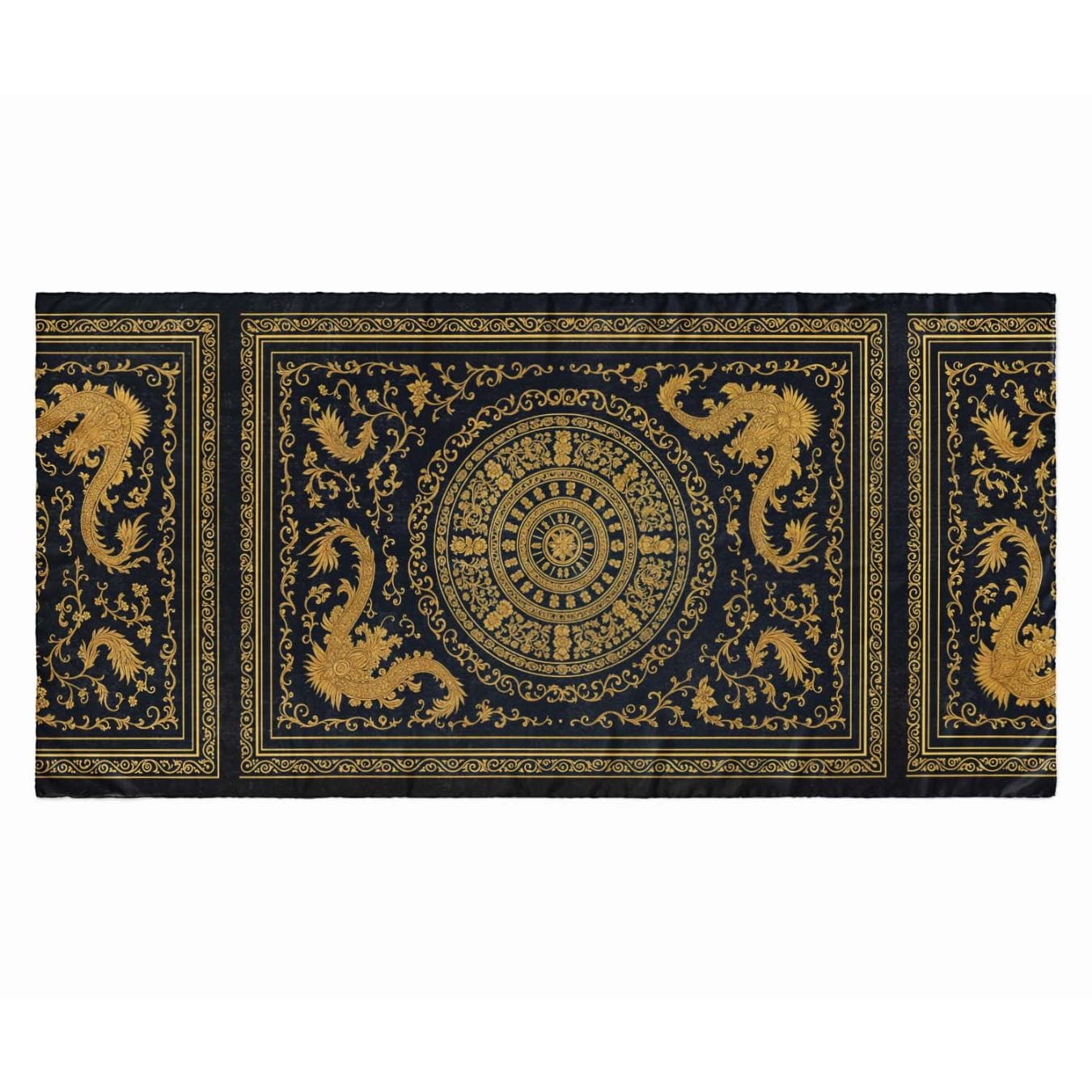 FRONTIER SHEPHERD SILK  LONG LADIES SCARF