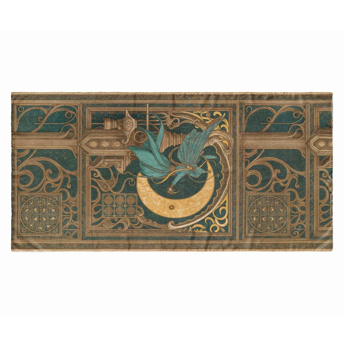 MYSTIC MOON SILK LONG LADIES SCARF