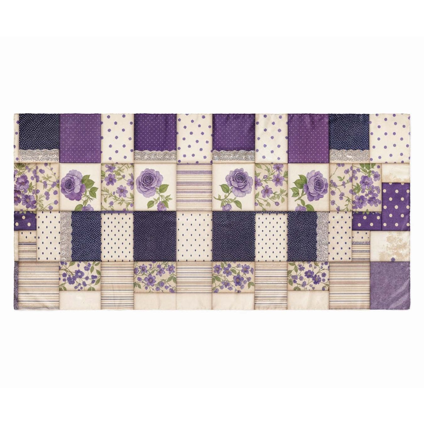 LAVENDER SILK LONG LADIES SCARF