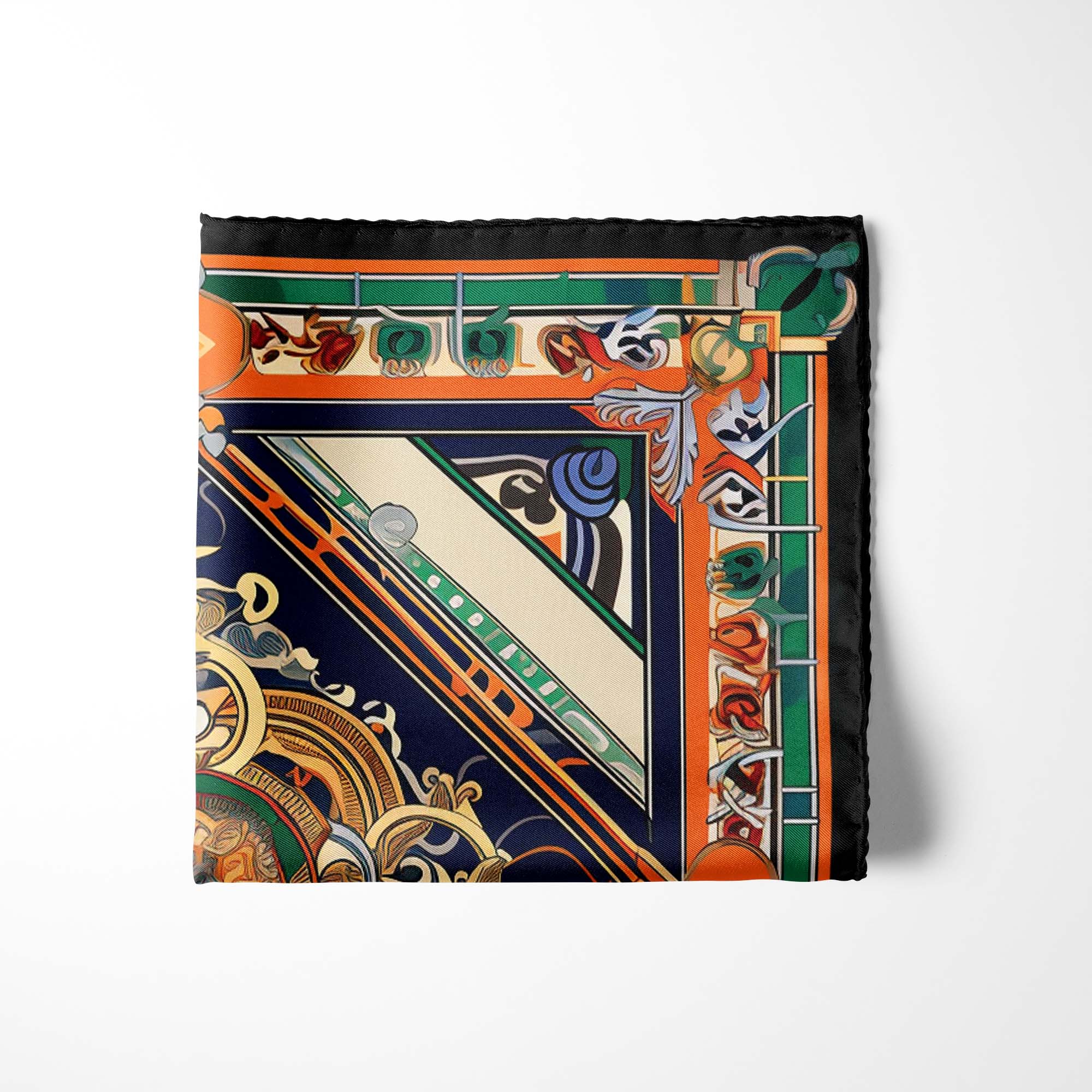 VECTOR ELEGANT SQUARE VECTOR  SILK POCKET SQUARES