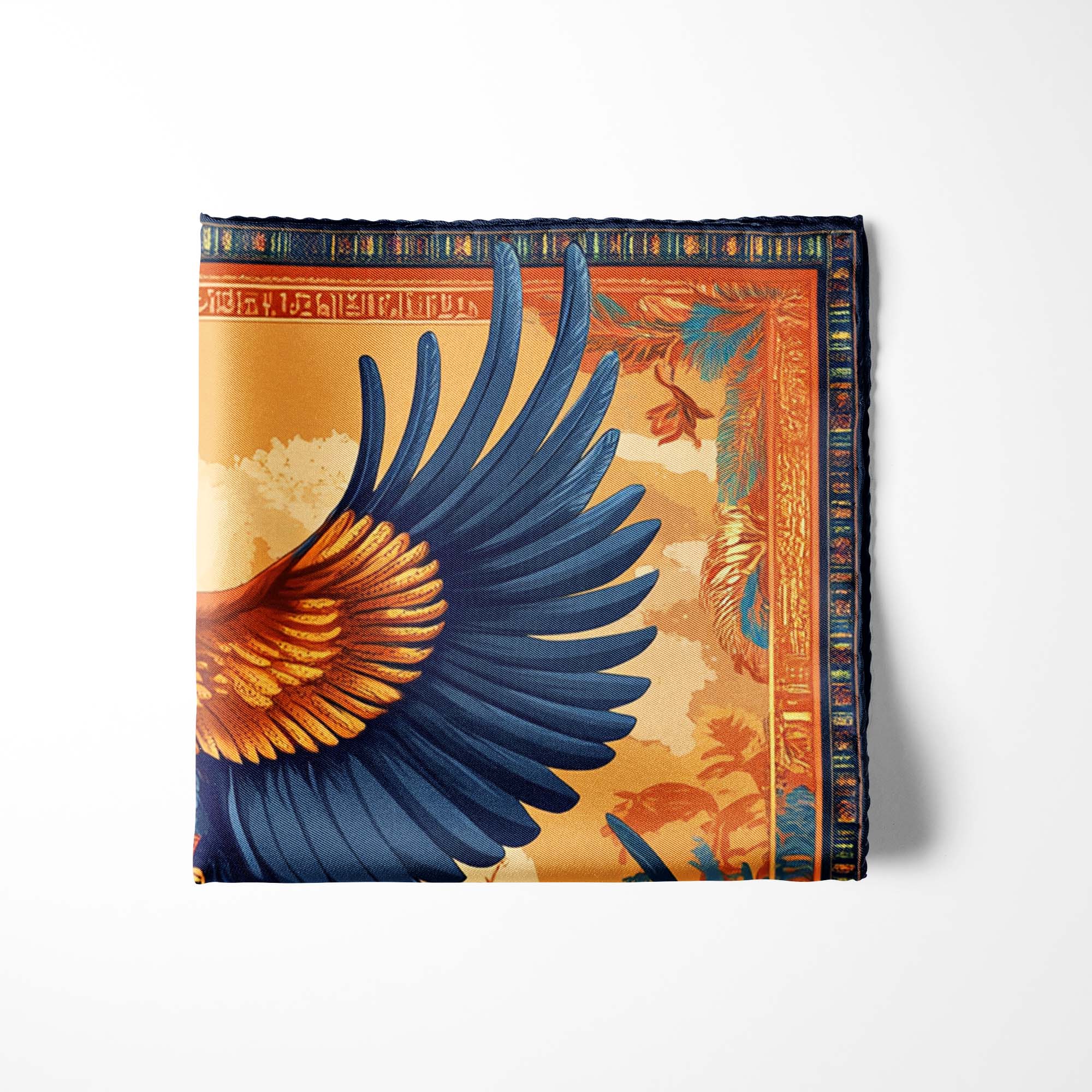 AWAKENING SILK POCKET SQUARE