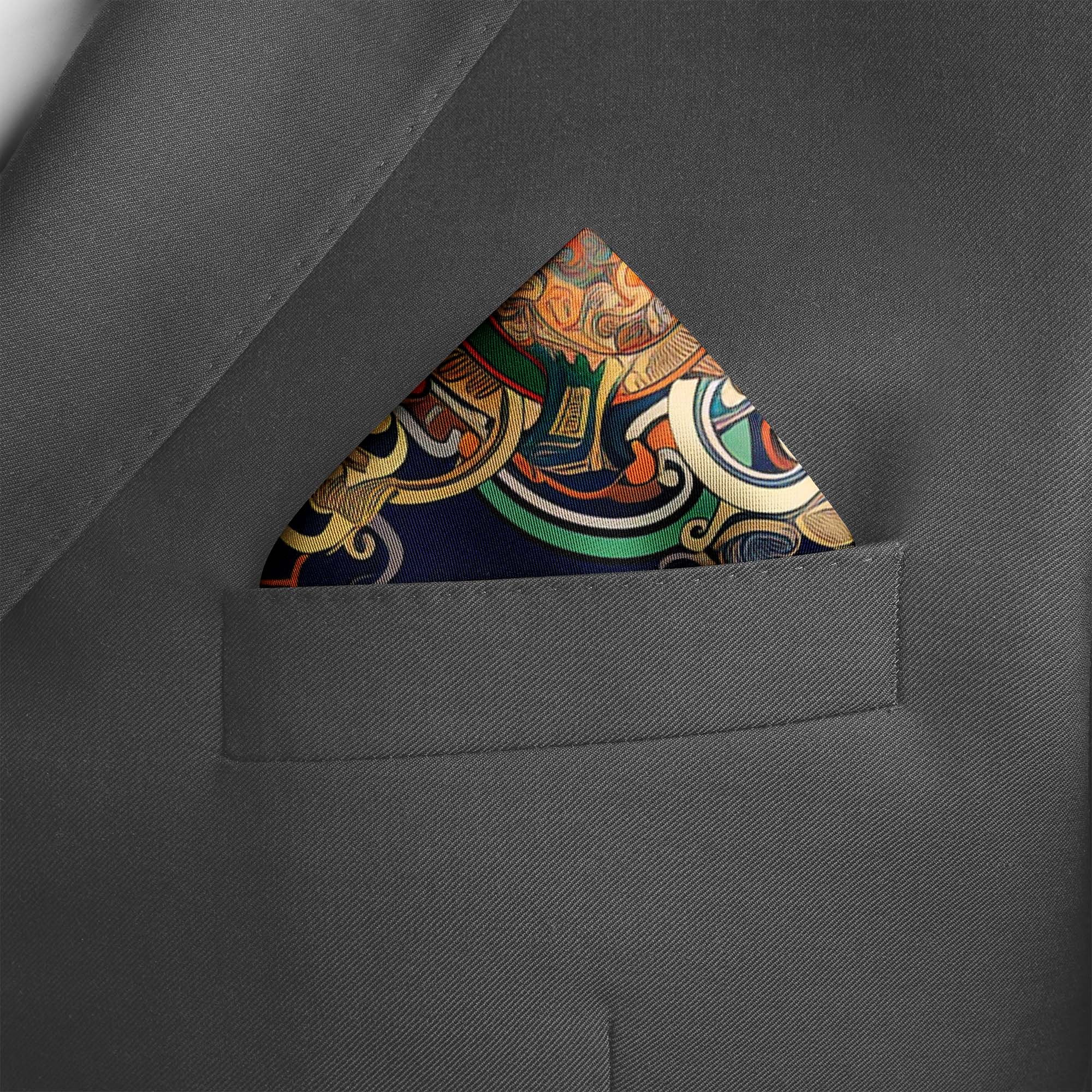 VECTOR ELEGANT SQUARE VECTOR  SILK POCKET SQUARES
