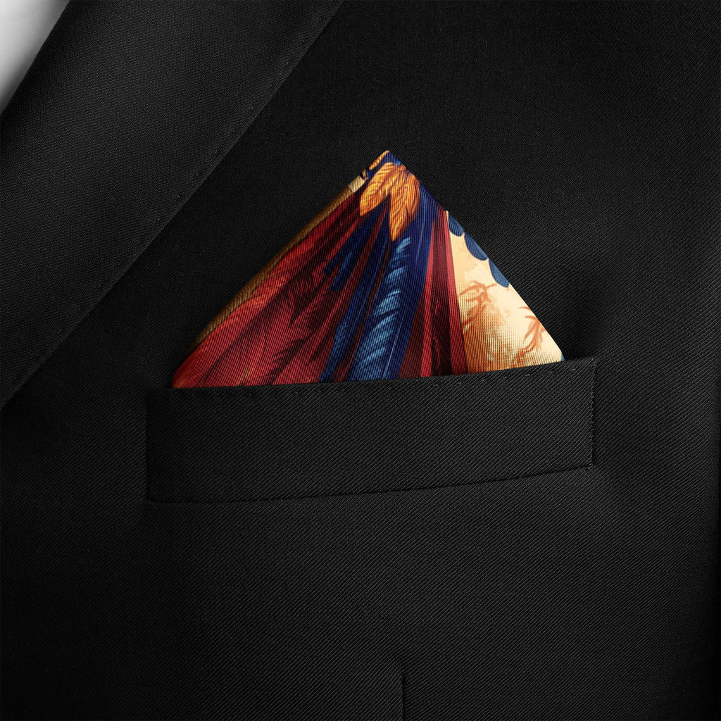 AWAKENING SILK POCKET SQUARE