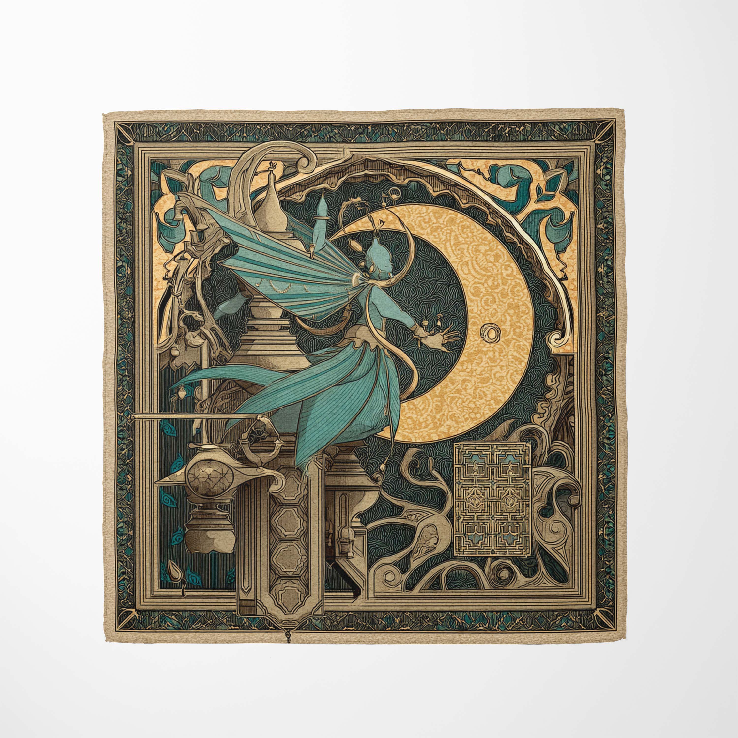 MYSTIC MOON SILK BANDANA