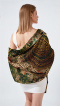 IMPERIAL FLORENTINE SILK LONG LADIES SCARF