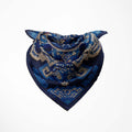 ROYAL INDIGO SILK BANDANA