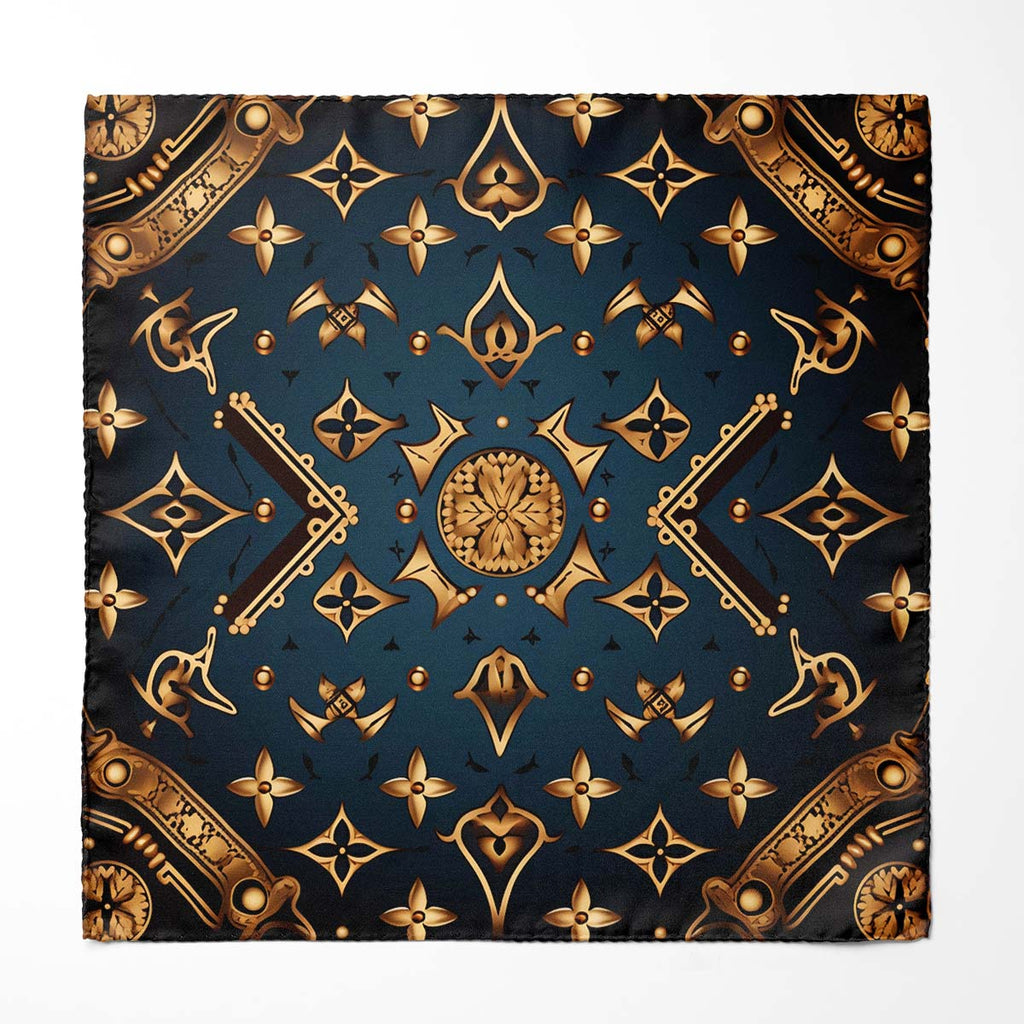 LUXURY ETHNIC SILK POCKET SQUARES