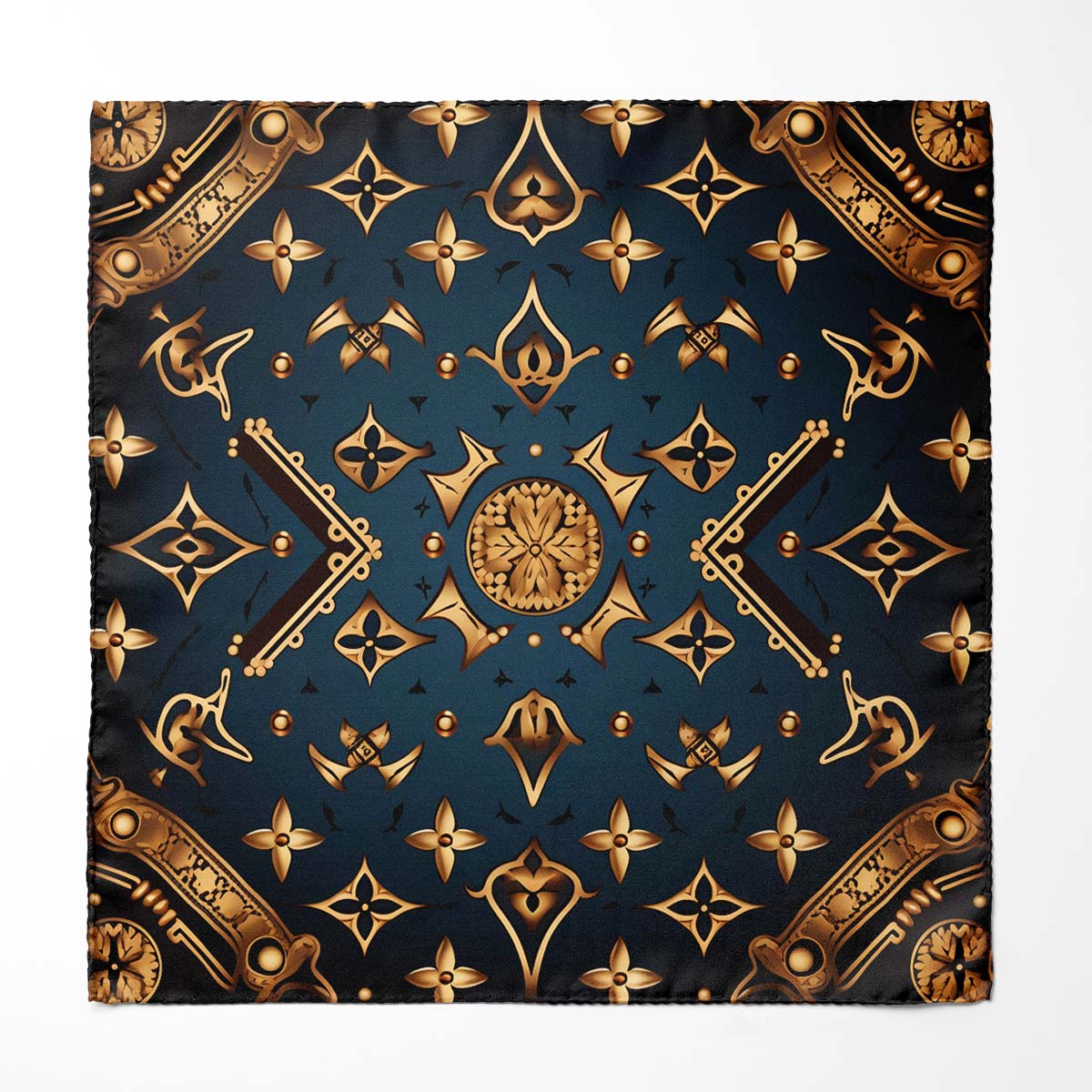 LUXURY ETHNIC SILK POCKET SQUARES