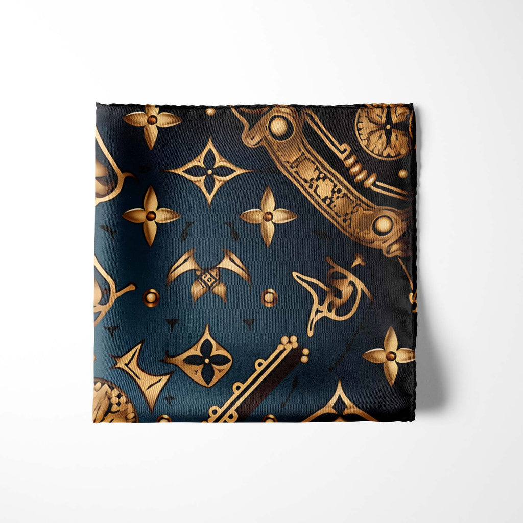 LUXURY ETHNIC SILK POCKET SQUARES