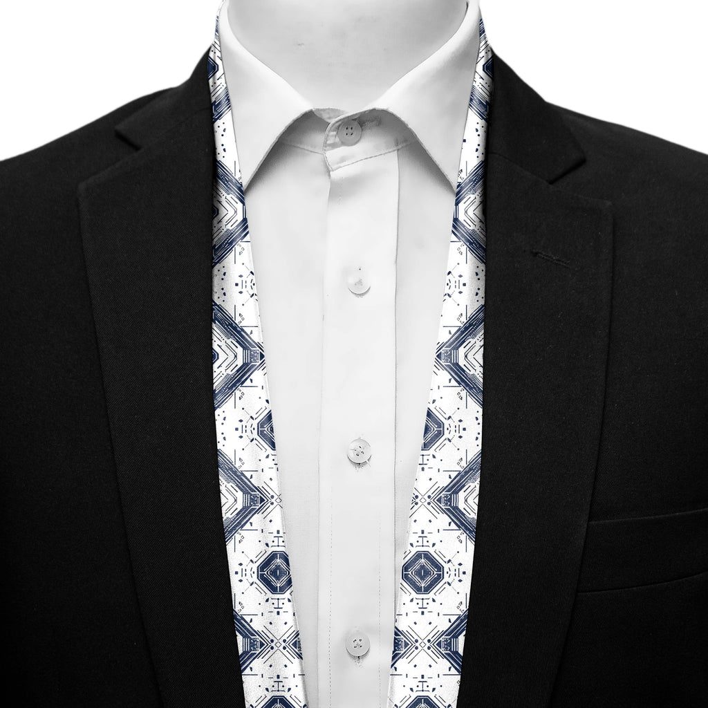 GEOMETRIC ABSTRACT MEN SCARF - PREMIUM COLLECTION