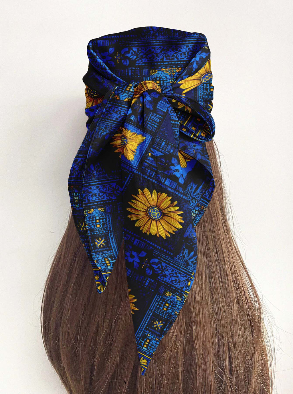 SOLARA SILK HEAD SCARF