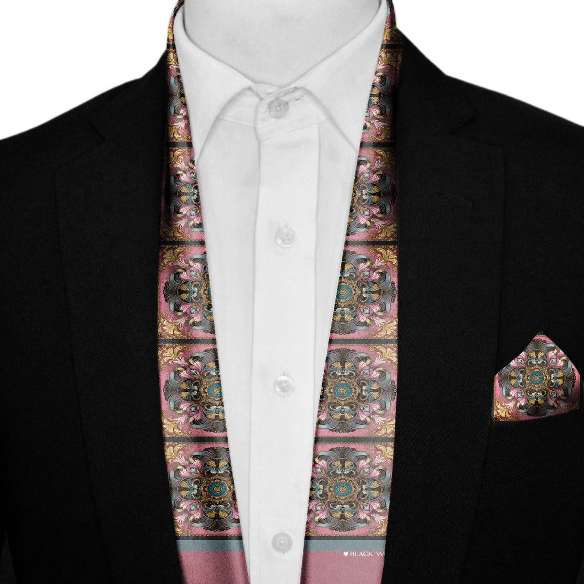 VERONA MEN SCARF AND POCKET SQUARE SET – PREMIUM COLLECTION