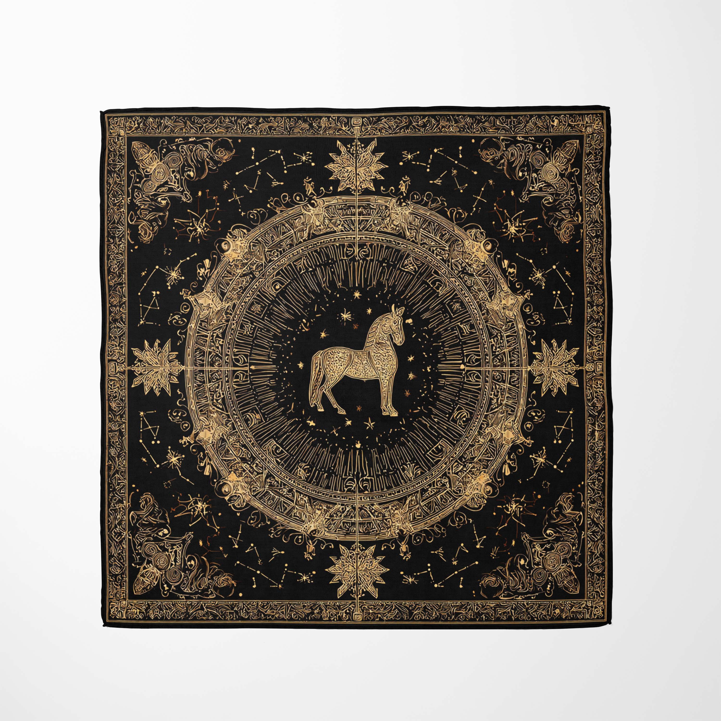 CELESTIA SILK HEAD SCARF