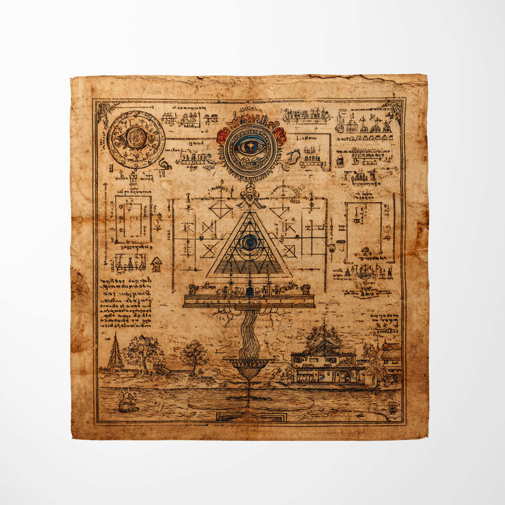 ARCANE COSMOGRAPHY NECK SCARF