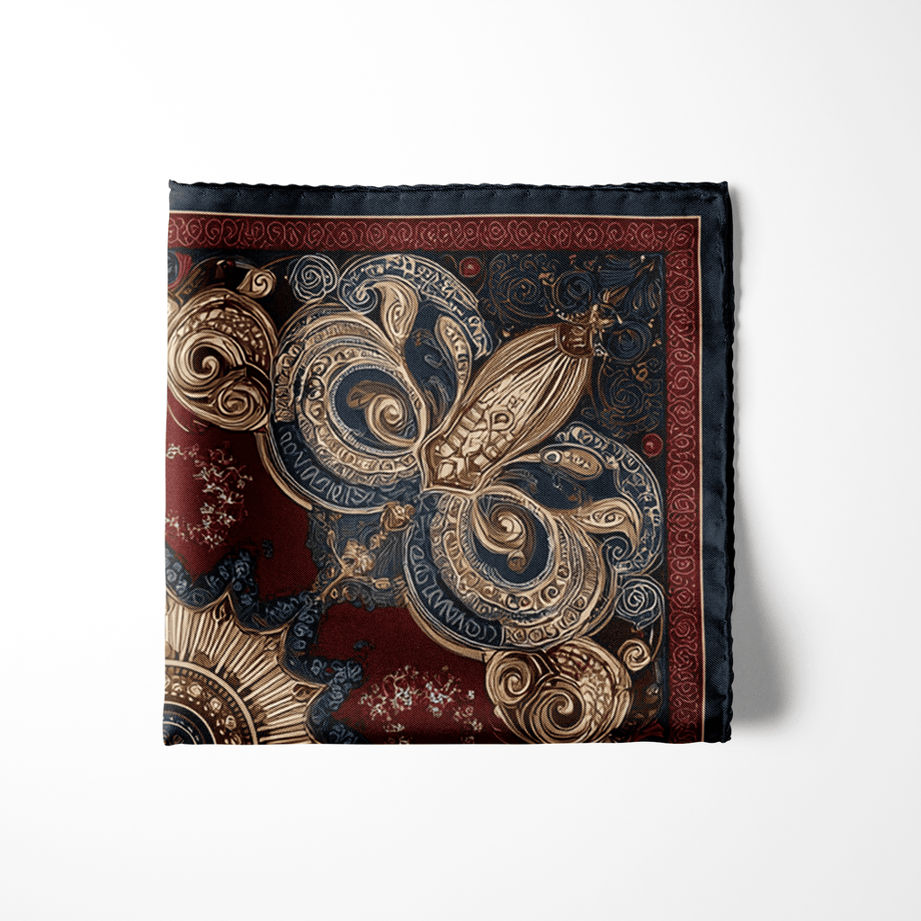 SOLARE SILK POCKET SQUARE