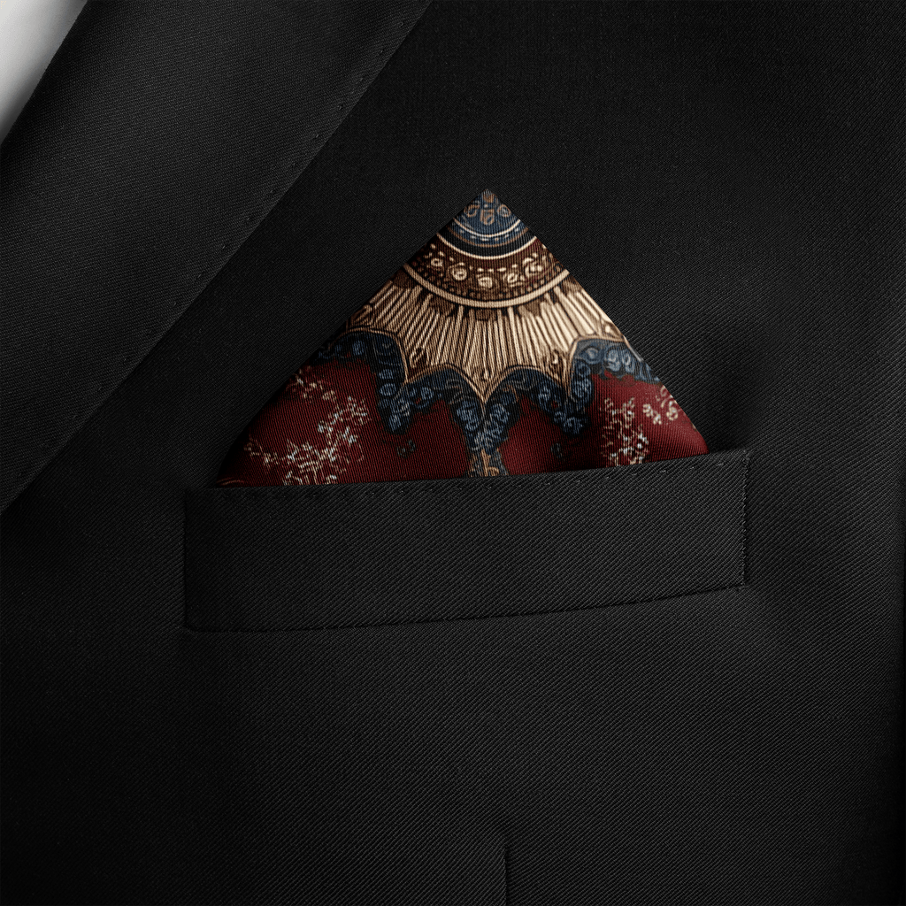 SOLARE SILK POCKET SQUARE