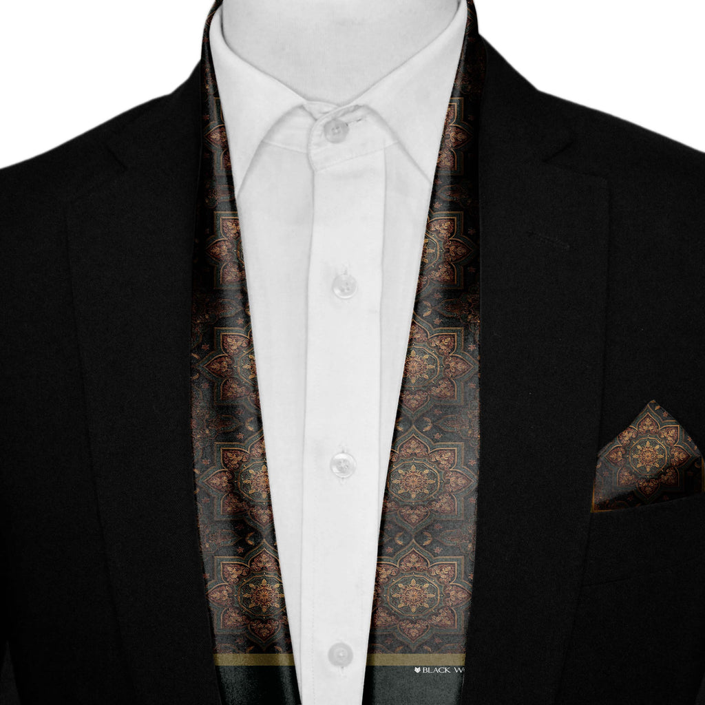 AURELIA MEN SCARF AND POCKET SQUARE SET – PREMIUM COLLECTION
