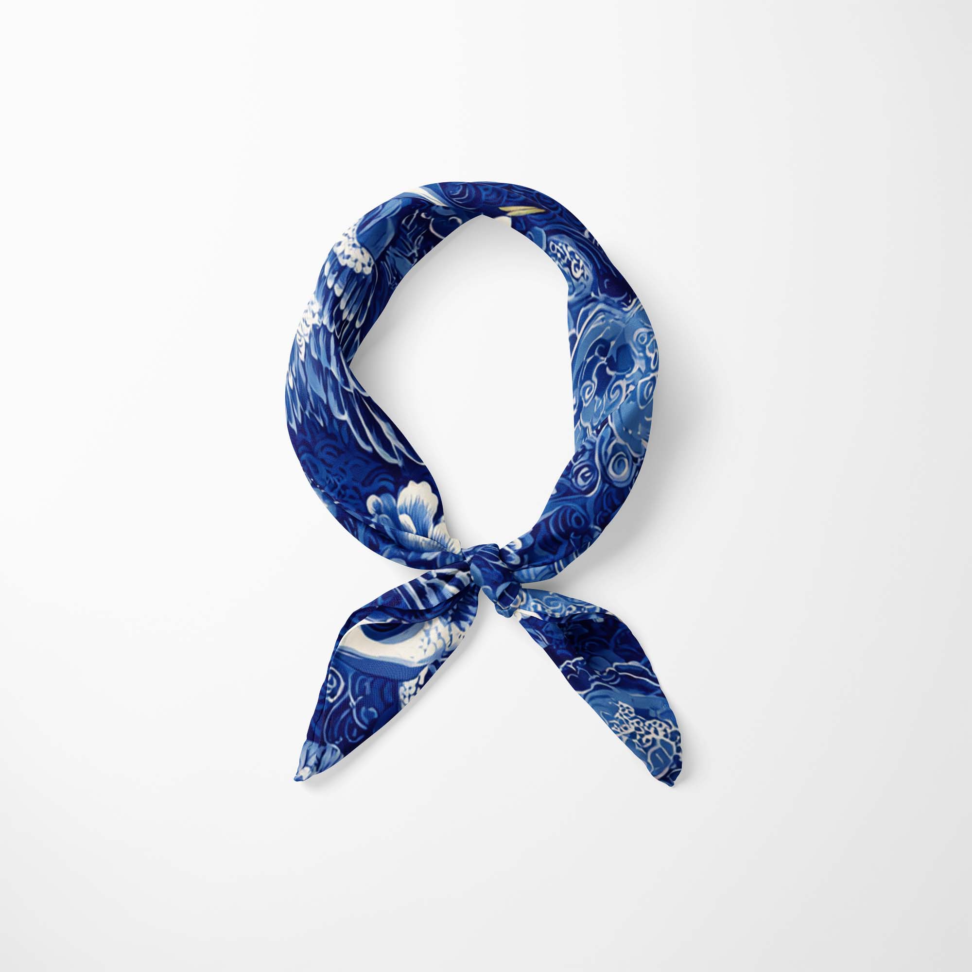 ALEXANDER CHINOISERIE NECK SCARF