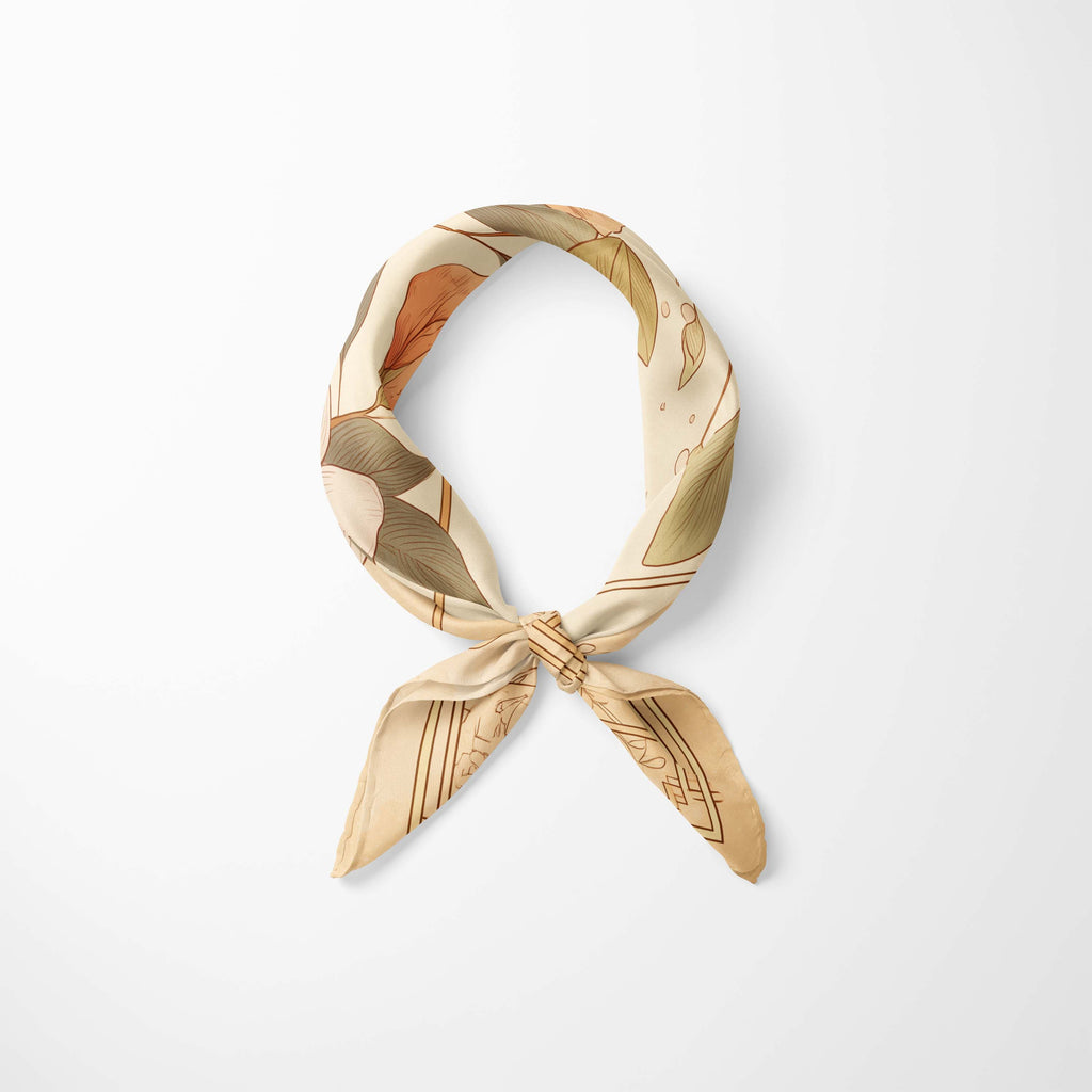 VIETNAMESE LOTUS NECK SCARF