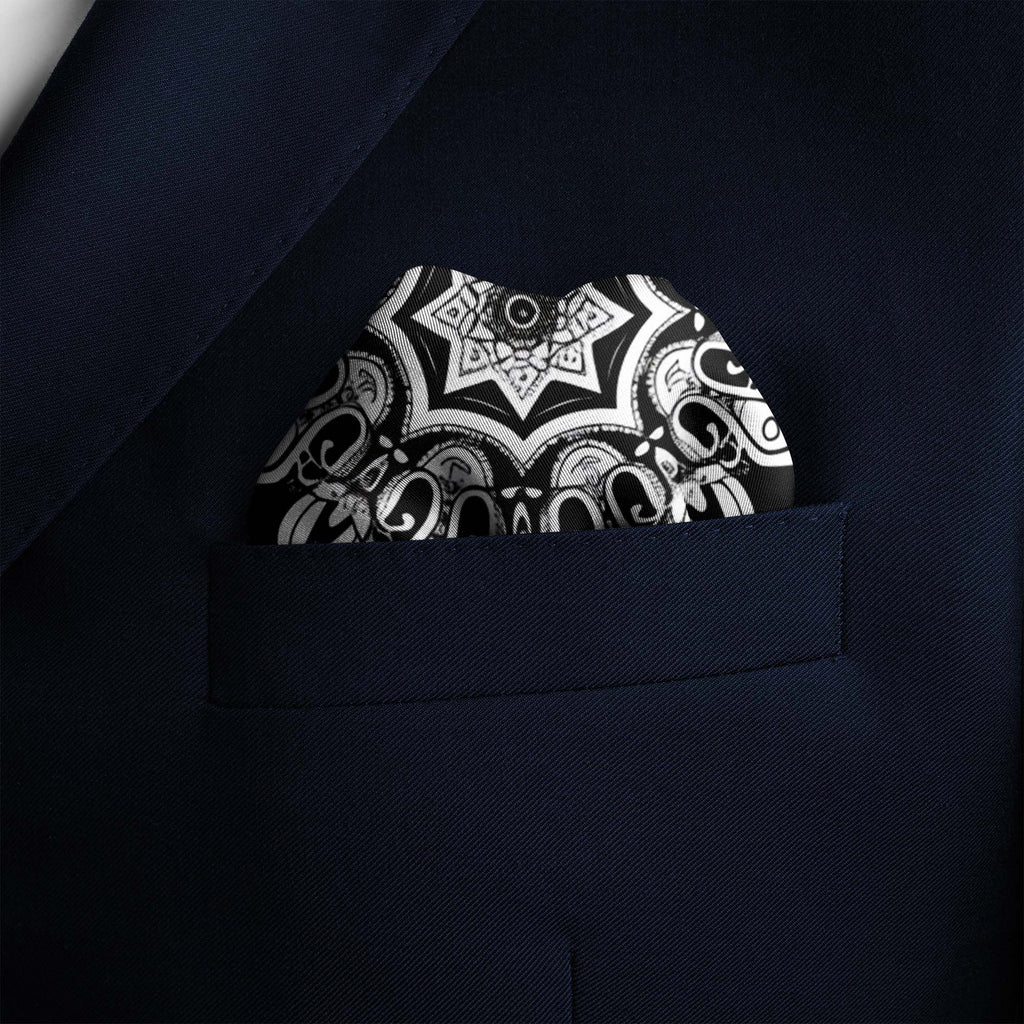BEED DESIGN SILK POCKET SQUARE