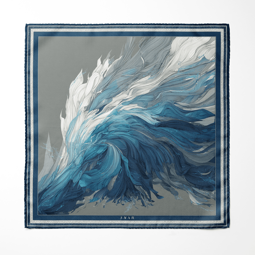 AQUILON MEN SCARF AND POCKET SQUARE SET – PREMIUM COLLECTION