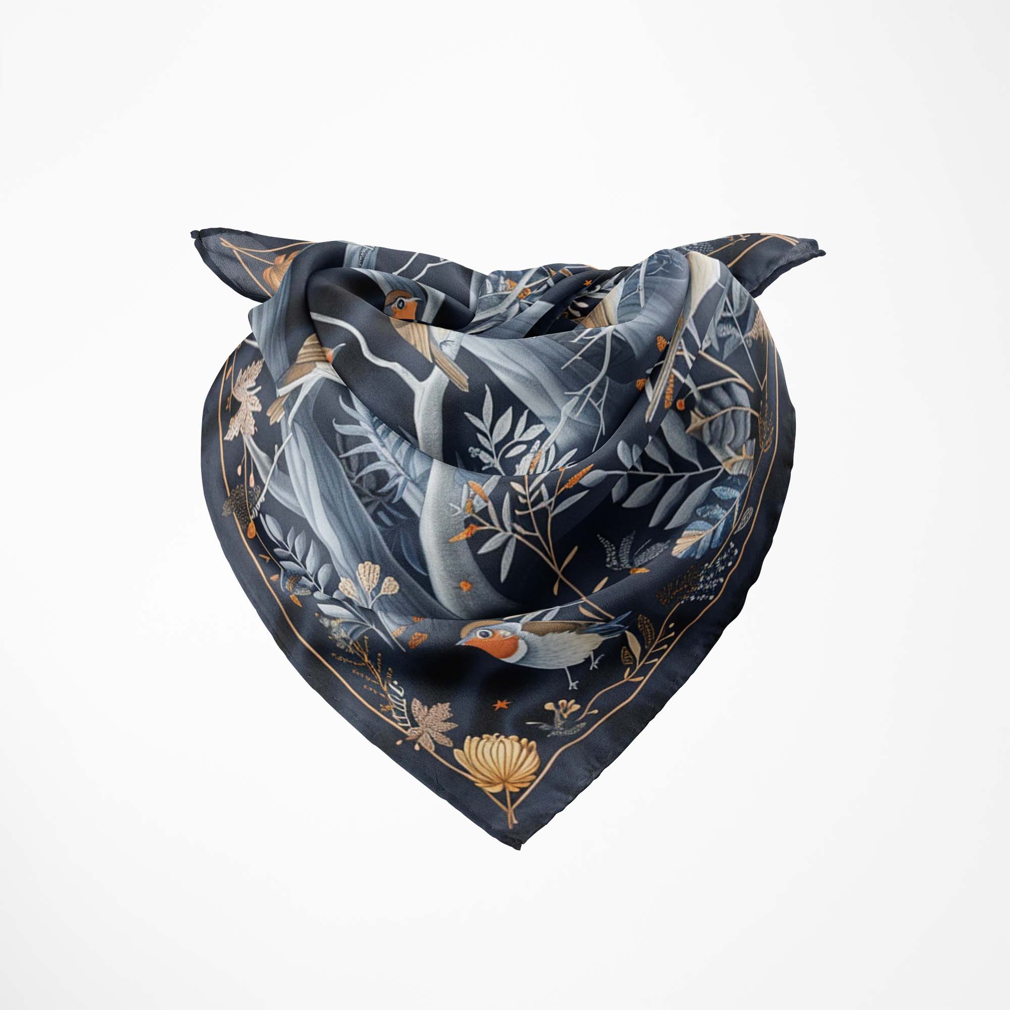 WINTERSONG SILK BANDANA