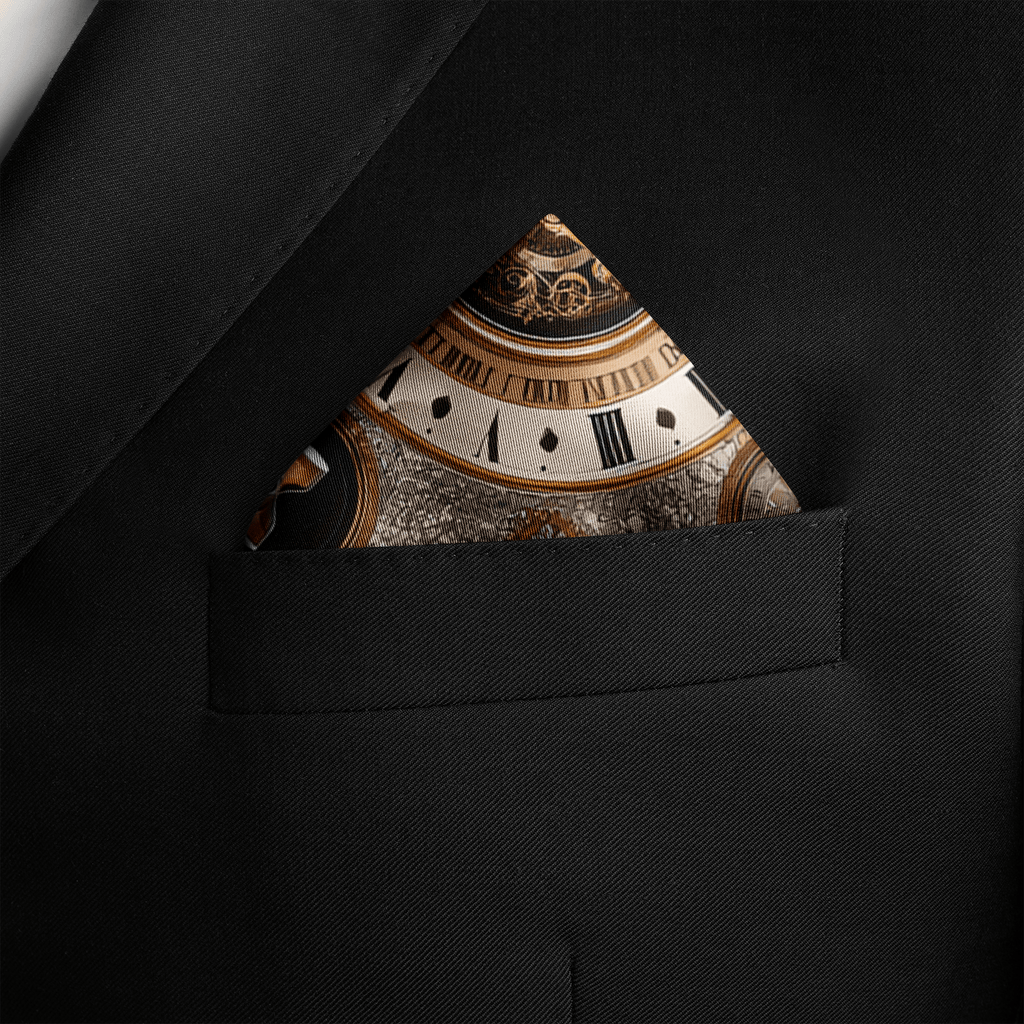 CELESTIA SILK POCKET SQUARE