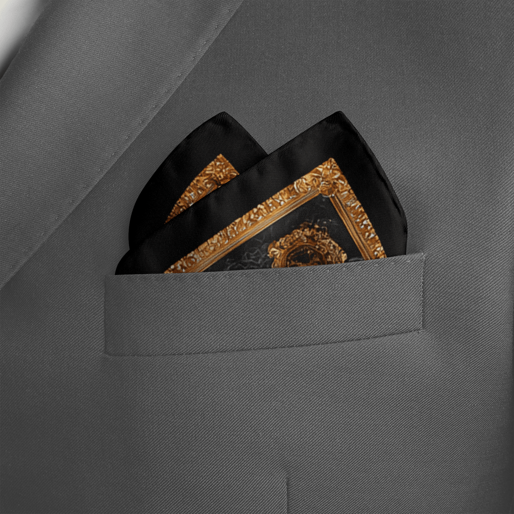 CELESTIA SILK POCKET SQUARE