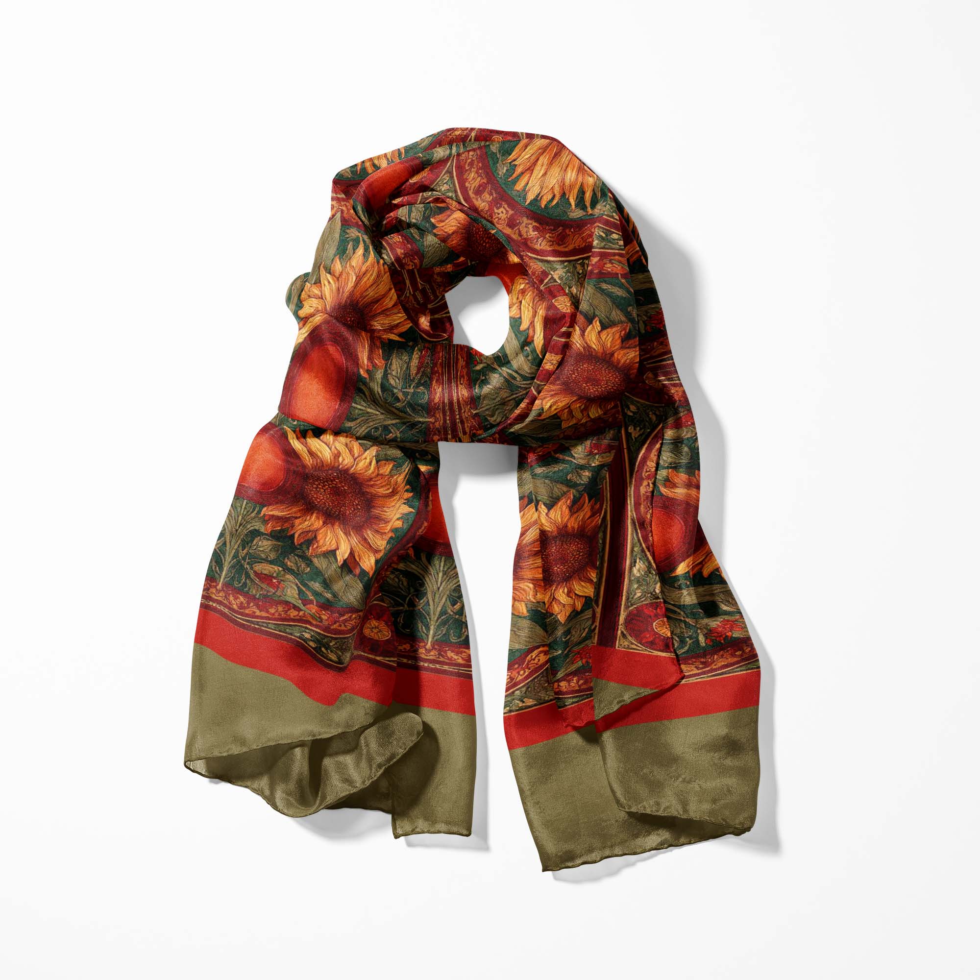SOLARIS SILK MEN SCARF - PREMIUM COLLECTION