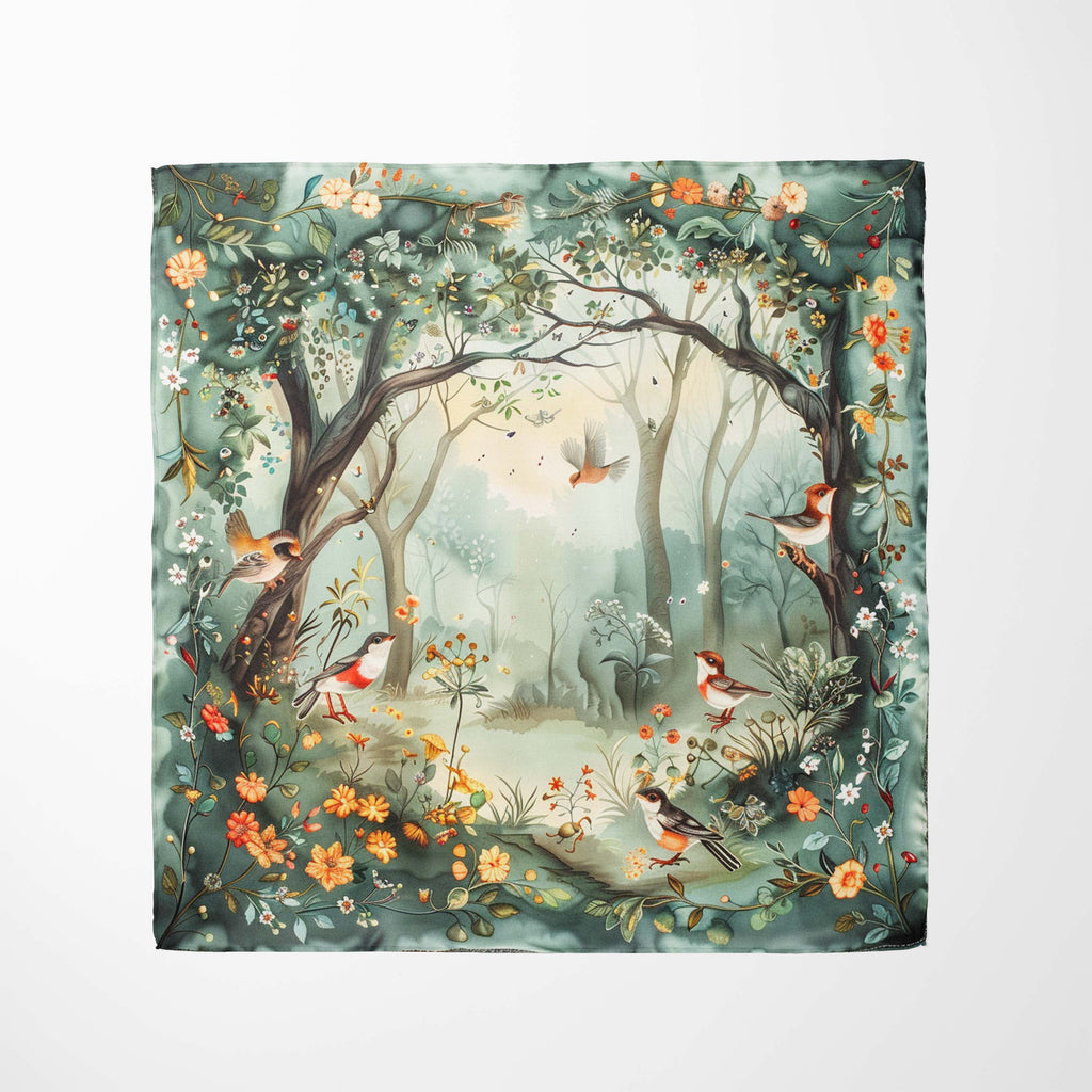 ENCHANTED FOREST NECK SCARF