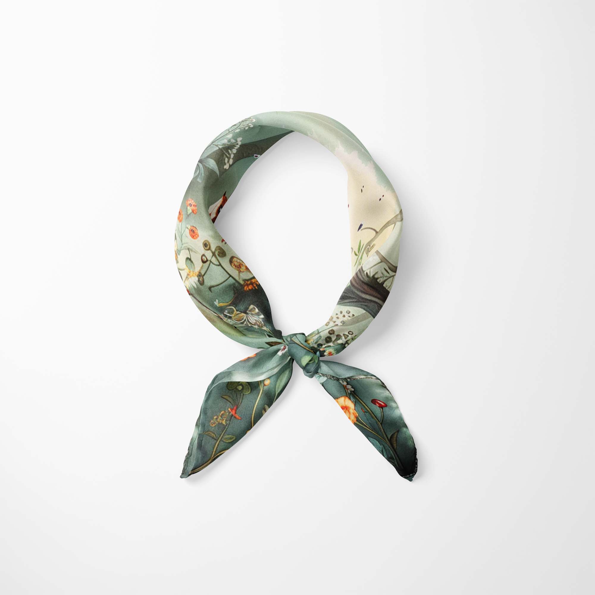 ENCHANTED FOREST NECK SCARF