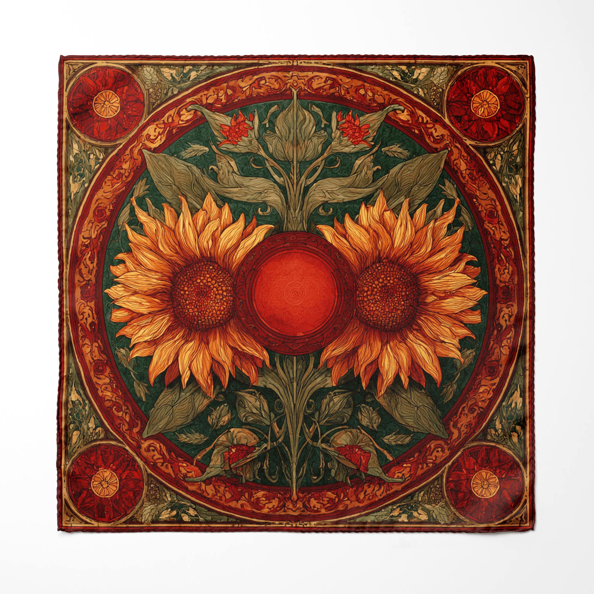 SOLARIS SILK ASCOT AND POCKET SQUARE SET – PREMIUM COLLECTION