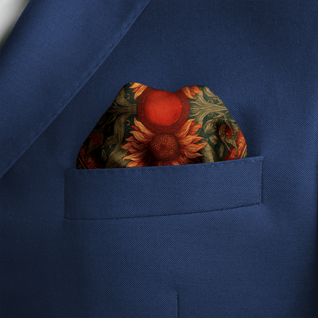 SOLARIS SILK POCKET SQUARE