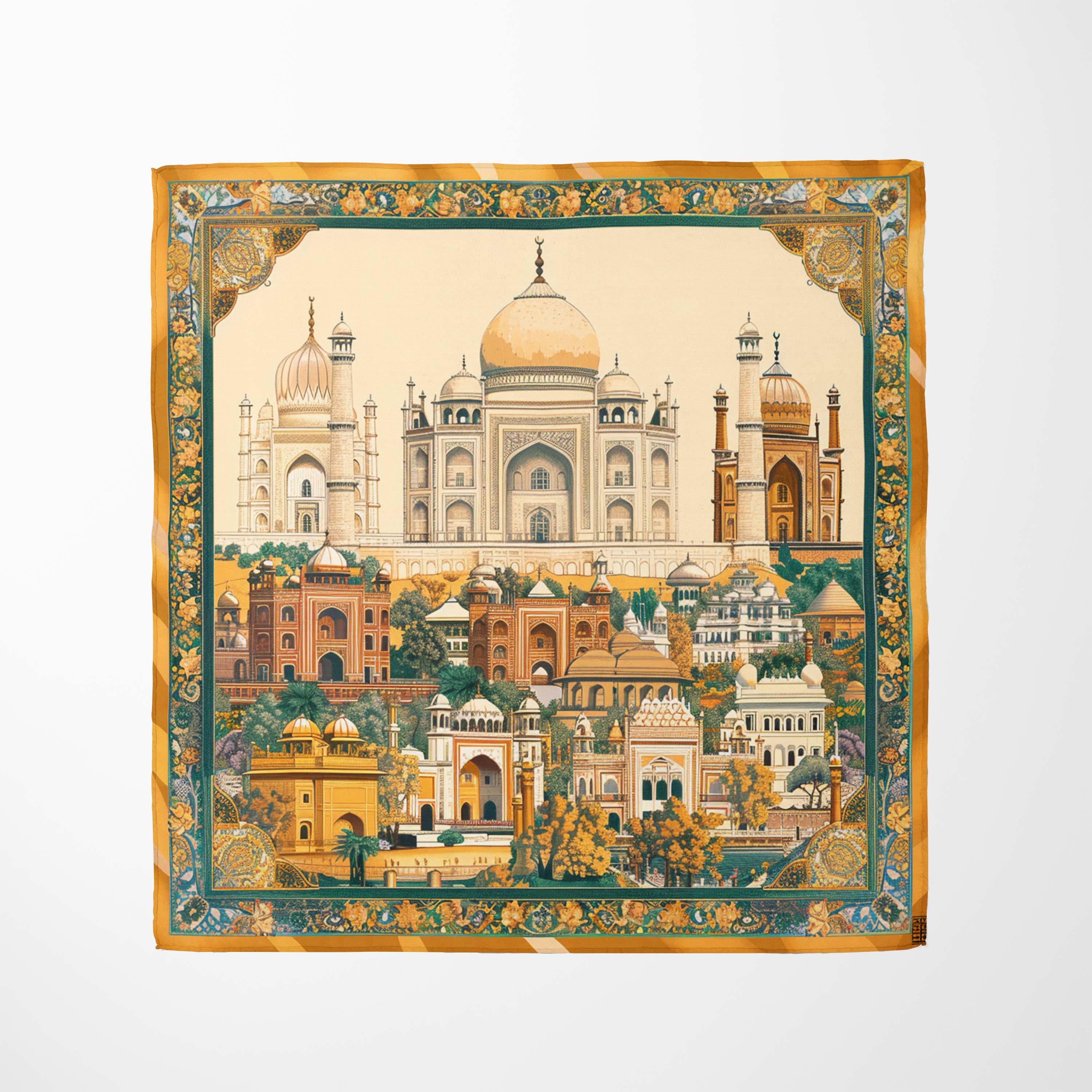 MUGHAL HERITAGE GARDEN NECK SCARF