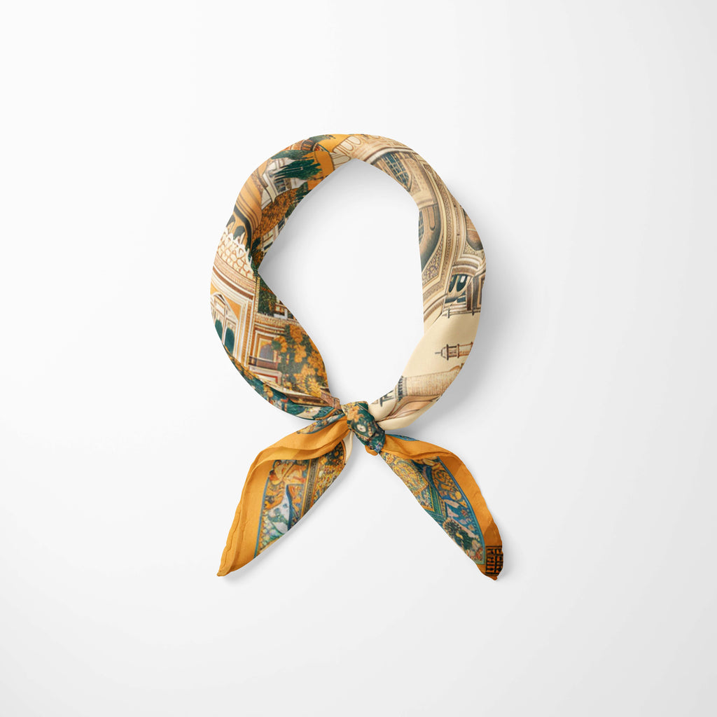 MUGHAL HERITAGE GARDEN NECK SCARF