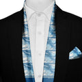 SKYWARD MEN SCARF AND POCKET SQUARE SET – PREMIUM COLLECTION