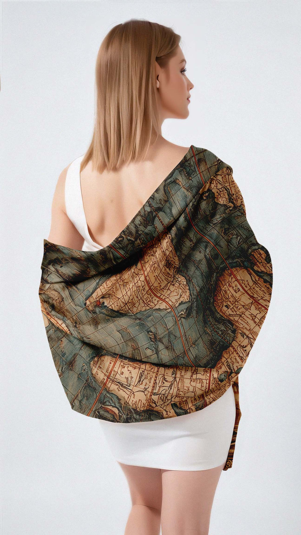 METHODIST CHURCH SILK LONG LADIES SCARF